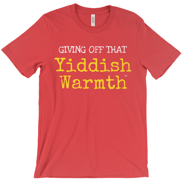 Giving Off That Yiddish Warmth Short-Sleeve Unisex T-Shirt