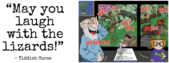 May You Laugh With The Lizards Mug