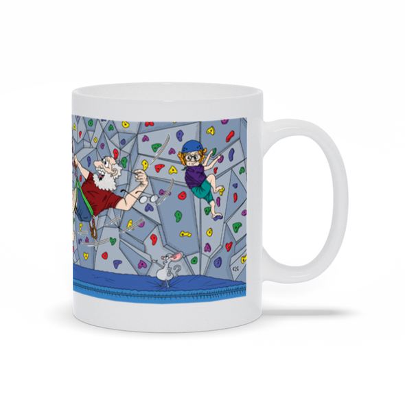 Where Are You Climbing With Your Crooked Feet Mug