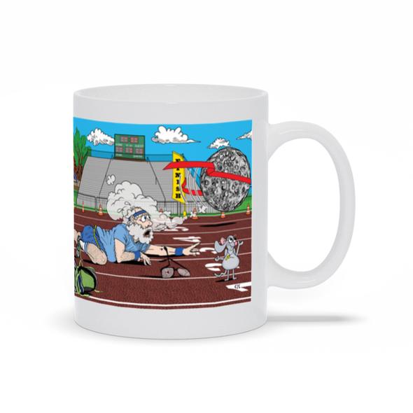 You Can't Outrun The Moon Mug